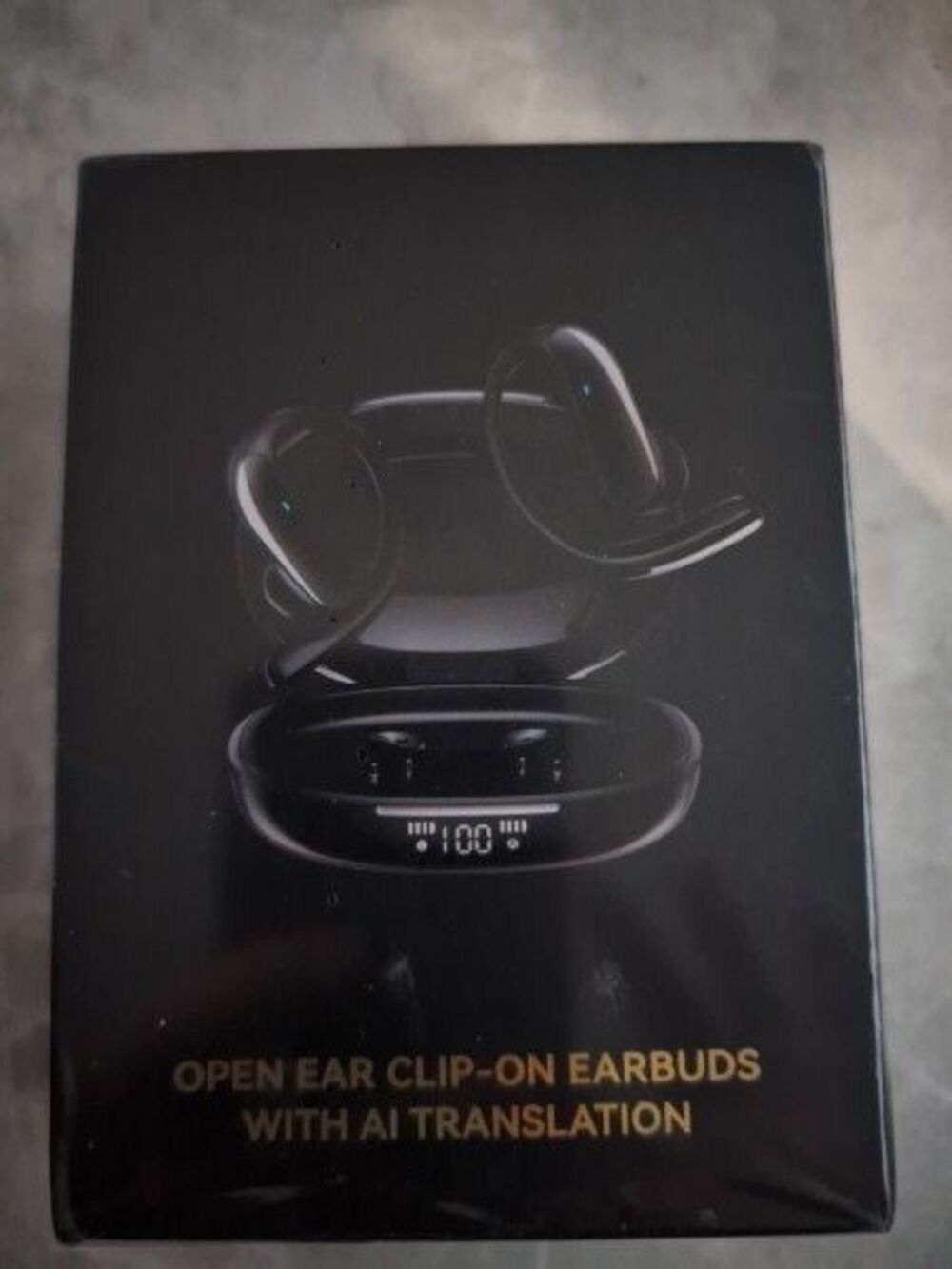 Open Ear Clip-On AI Translation Earbuds 133 Languages Real-Time NEW
